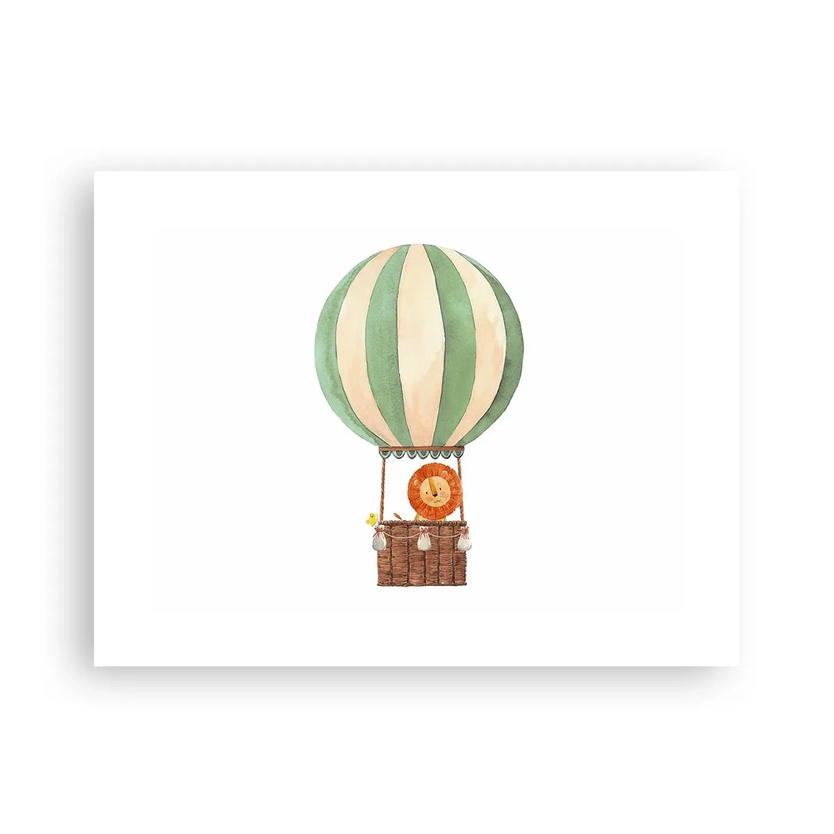 Póster - Los viajes del león - 40x30 cm