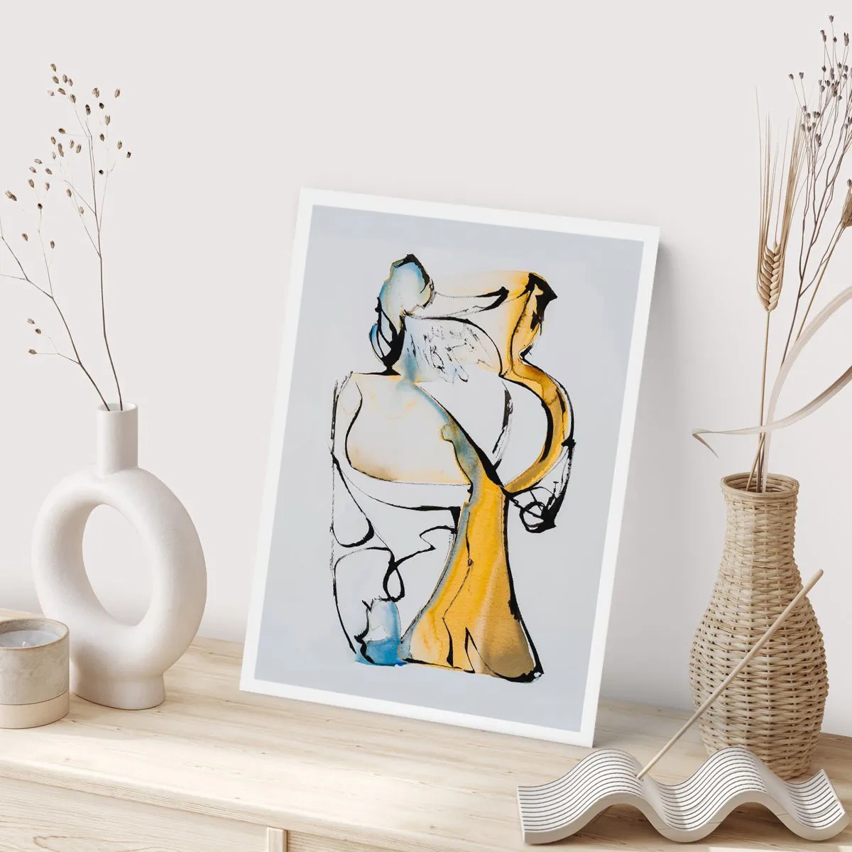 Póster - Abstracción de cristal - 70x100 cm