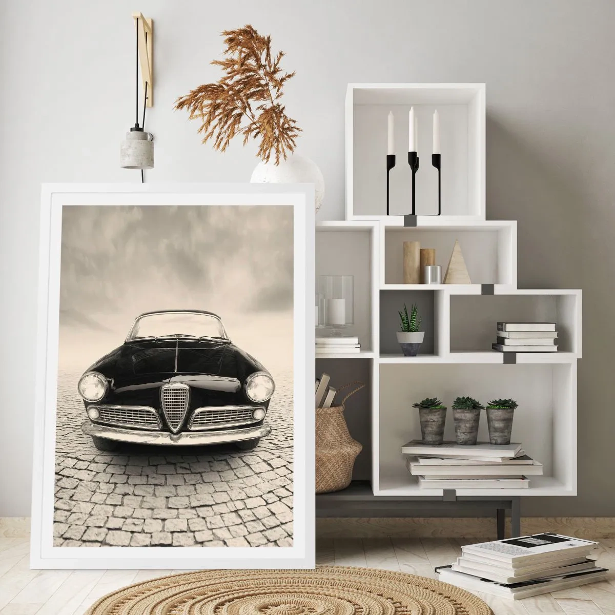 Póster en marco blanco - ¿Y cómo no quererme? - 70x100 cm