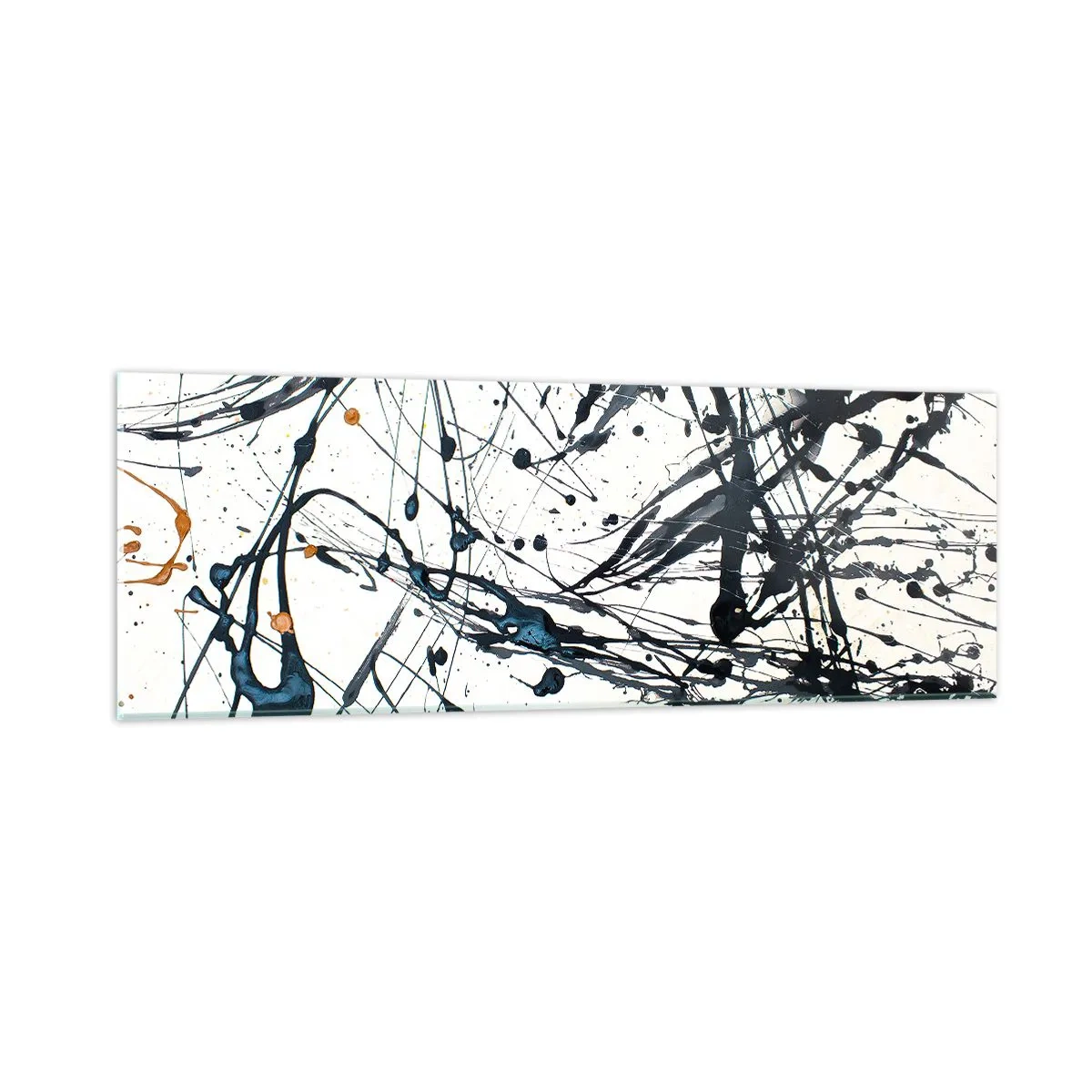 Cuadro sobre vidrio - Impresiones sobre Vidrio - ¿Con o sin sentido? - 90x30 cm