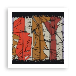 Póster - Composición espontánea - 50x50 cm