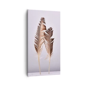 Cuadro sobre lienzo - Impresión de Imagen - Contra la nada - 55x100 cm