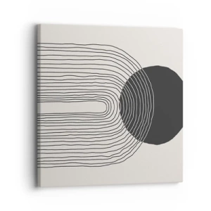 Cuadro sobre lienzo - Impresión de Imagen - Temblor y certeza - 30x30 cm
