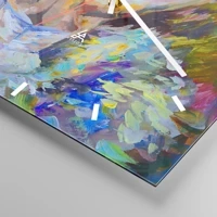 Esfera sin numeración, con rayas