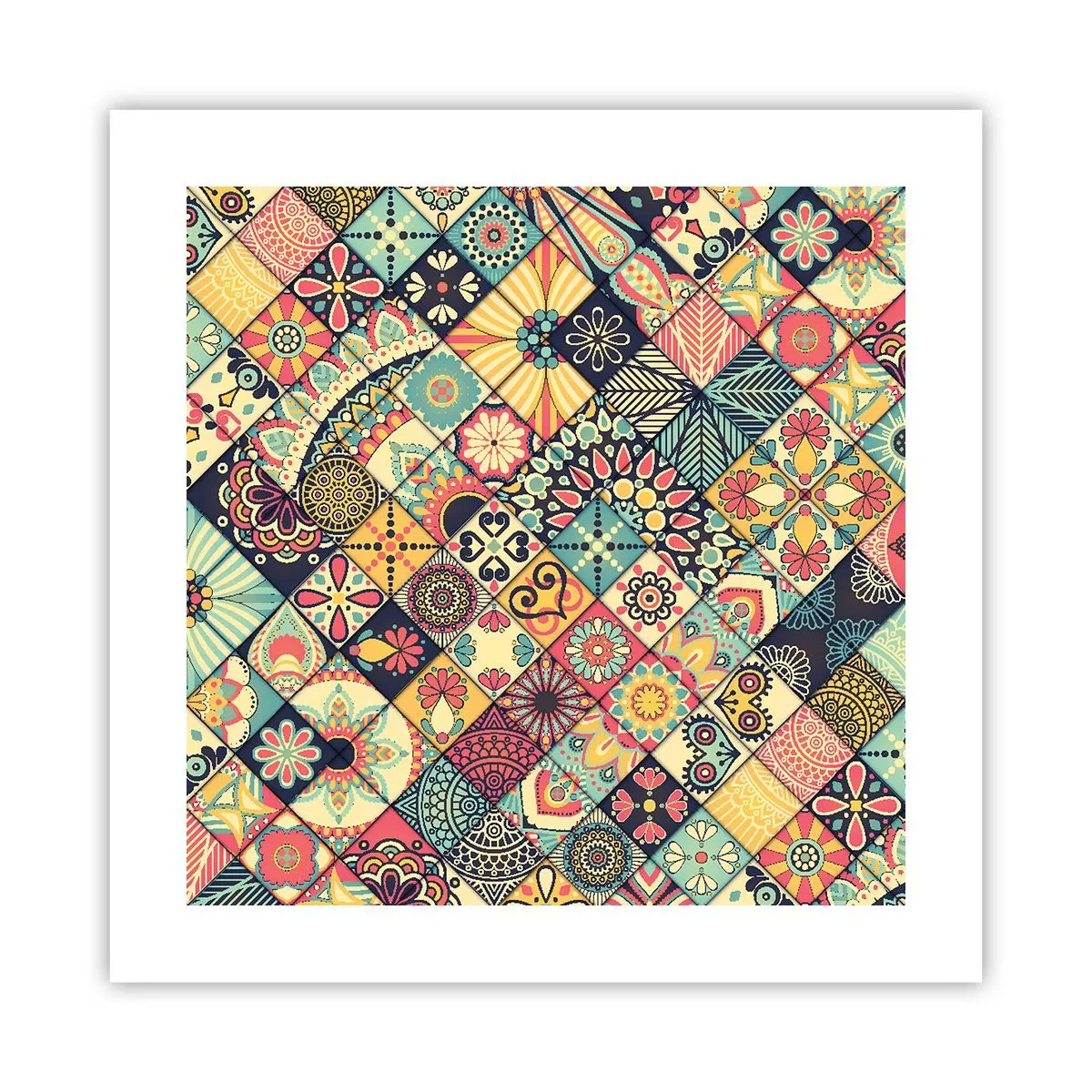 Póster - Clima marroquí - 40x40 cm