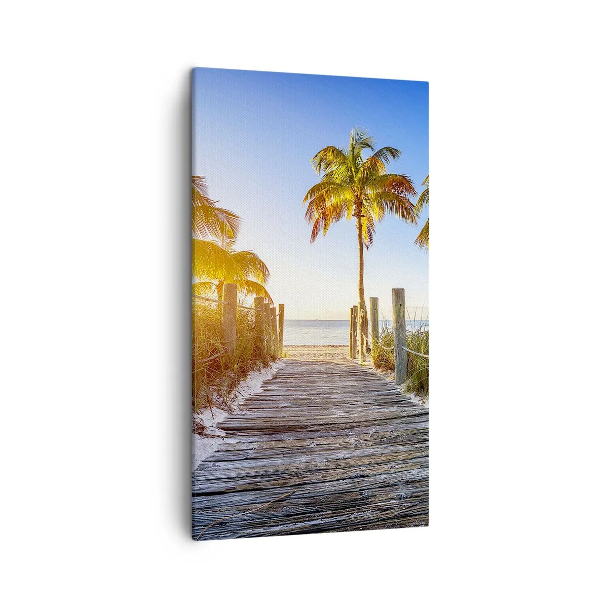 Cuadro sobre lienzo - Impresión de Imagen - Directo al paraíso - 45x80 cm