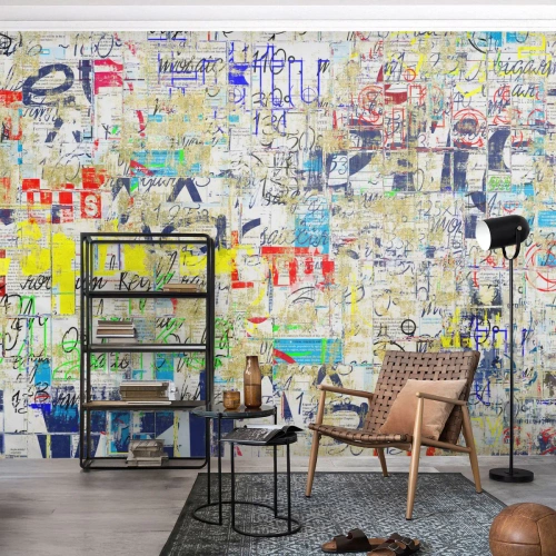 Fotomural Standard Eco - Simplemente agradable a la vista - Pintada, Mural, Juventud - 350x256 cm