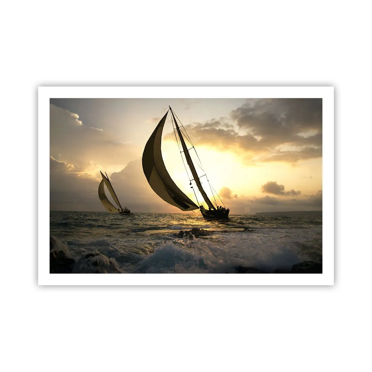 Póster - En contra y a favor del viento - 91x61 cm