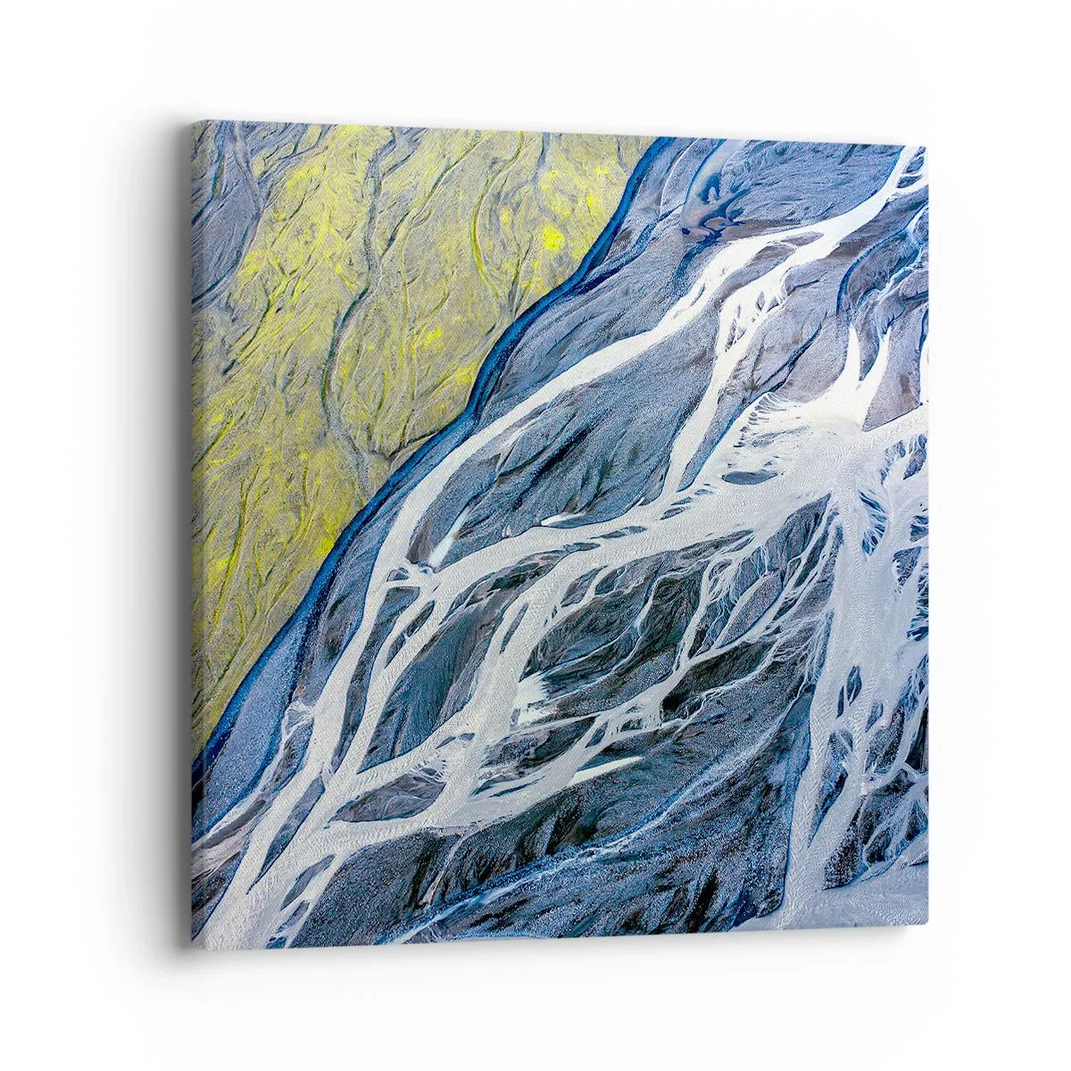 Cuadro sobre lienzo - Impresión de Imagen - Las pinturas rupestres de la naturaleza - 40x40 cm