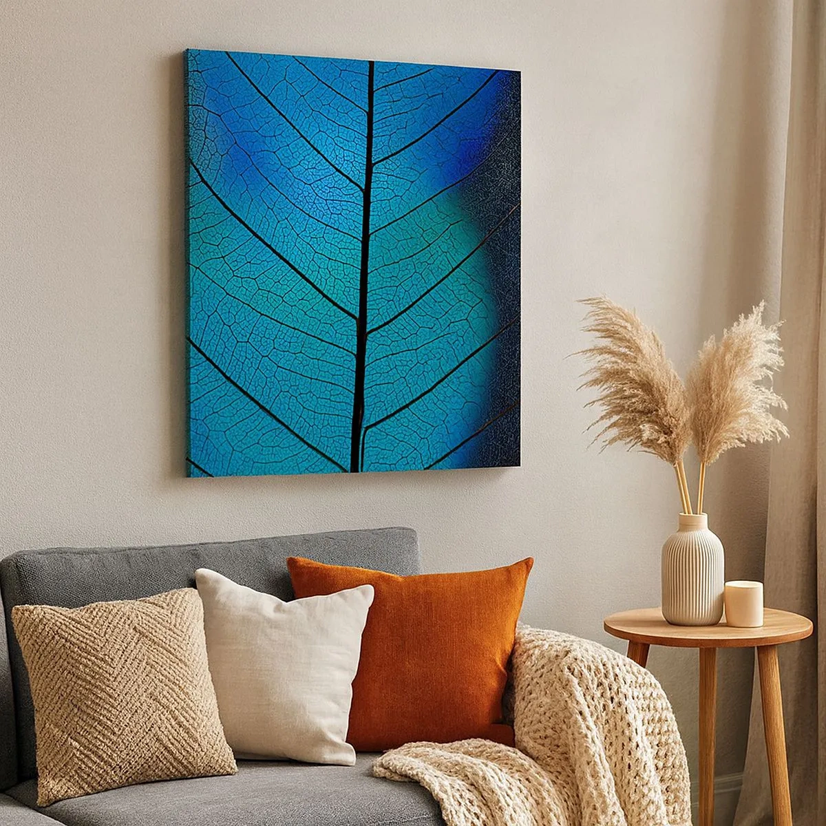 Cuadro sobre lienzo - Impresión de Imagen - Construcción intrincada - 30x30 cm