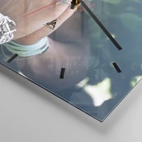 Esfera sin numeración, con rayas