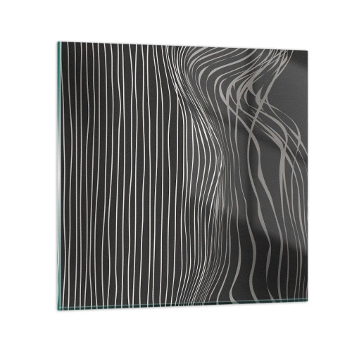 Cuadro sobre vidrio - Impresiones sobre Vidrio - Ritmo y acento - 30x30 cm