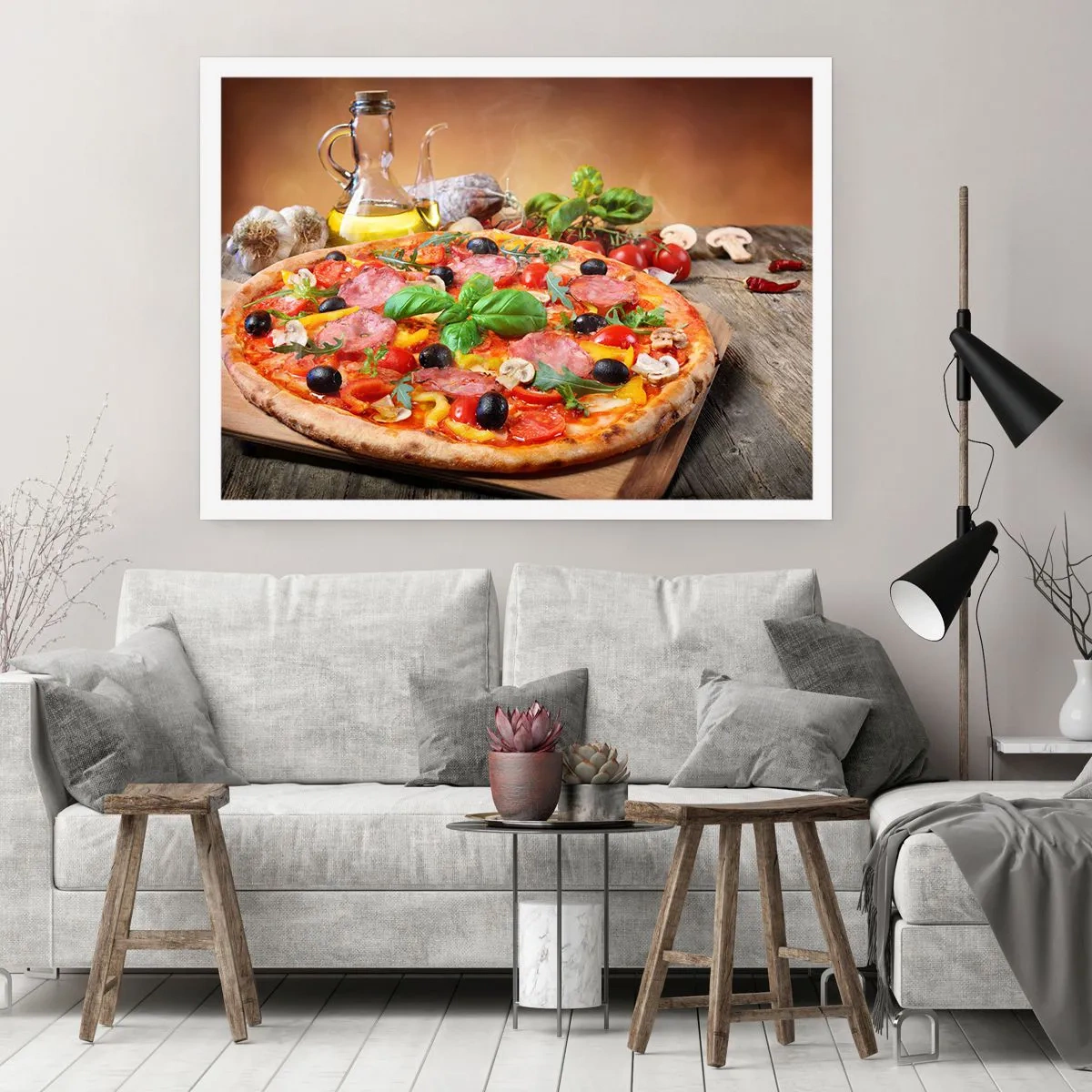 Póster - Con un verdadero sabor italiano - 91x61 cm
