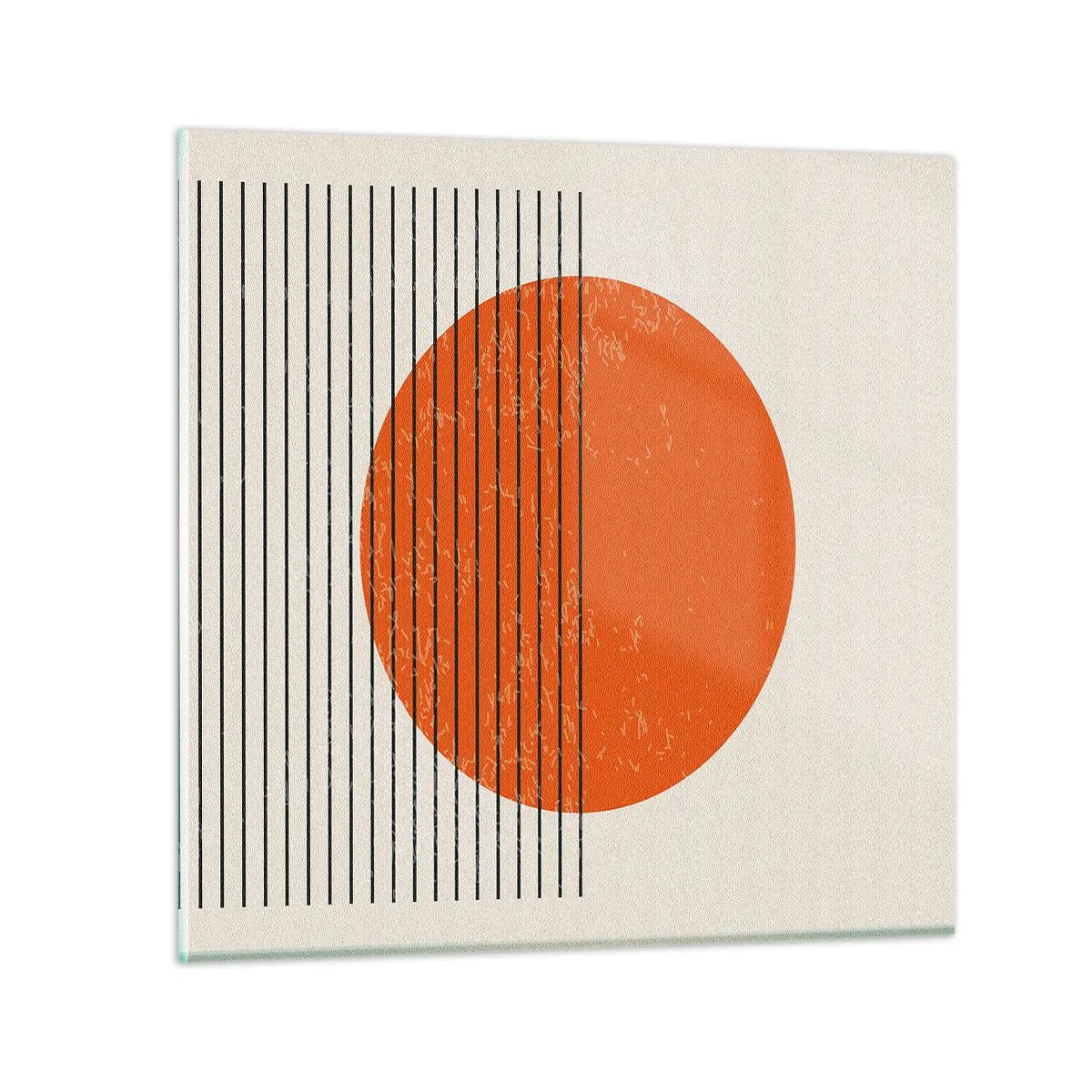 Cuadro sobre vidrio - Impresiones sobre Vidrio - Siempre el sol - 60x60 cm