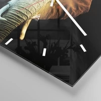 Esfera sin numeración, con rayas