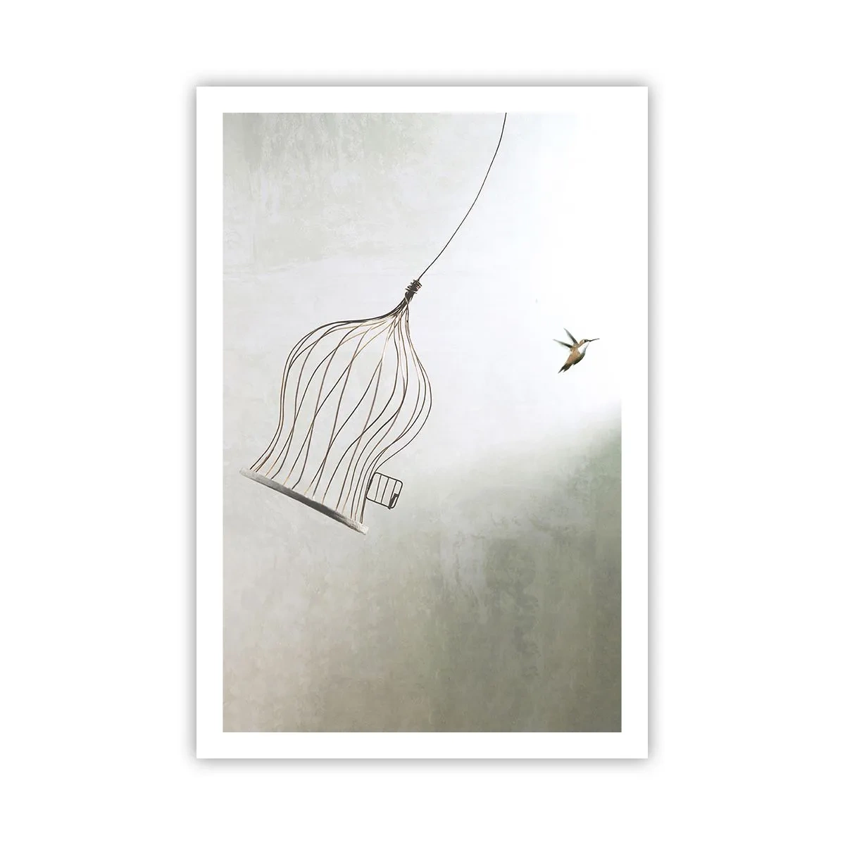 Póster - Aquí debo estar - 61x91 cm