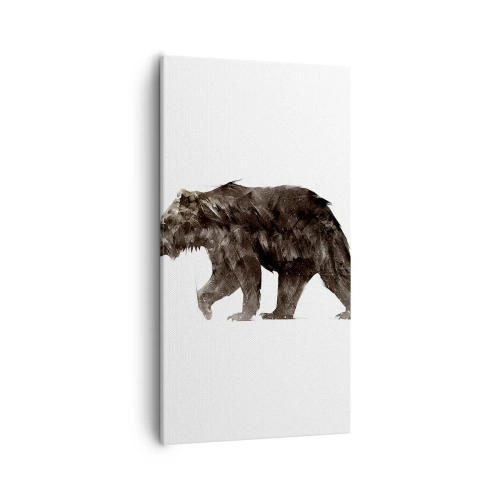 Cuadro sobre lienzo - Impresión de Imagen - Elegante y poderoso - 55x100 cm