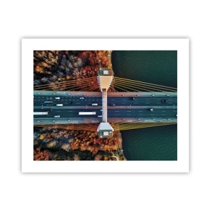 Póster - Más allá de las aguas, más allá de los bosques - 50x40 cm