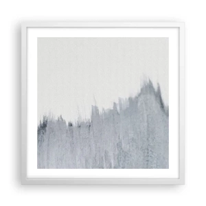 Póster en marco blanco - Una señal misteriosa - 50x50 cm