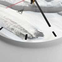 Esfera sin numeración, con rayas