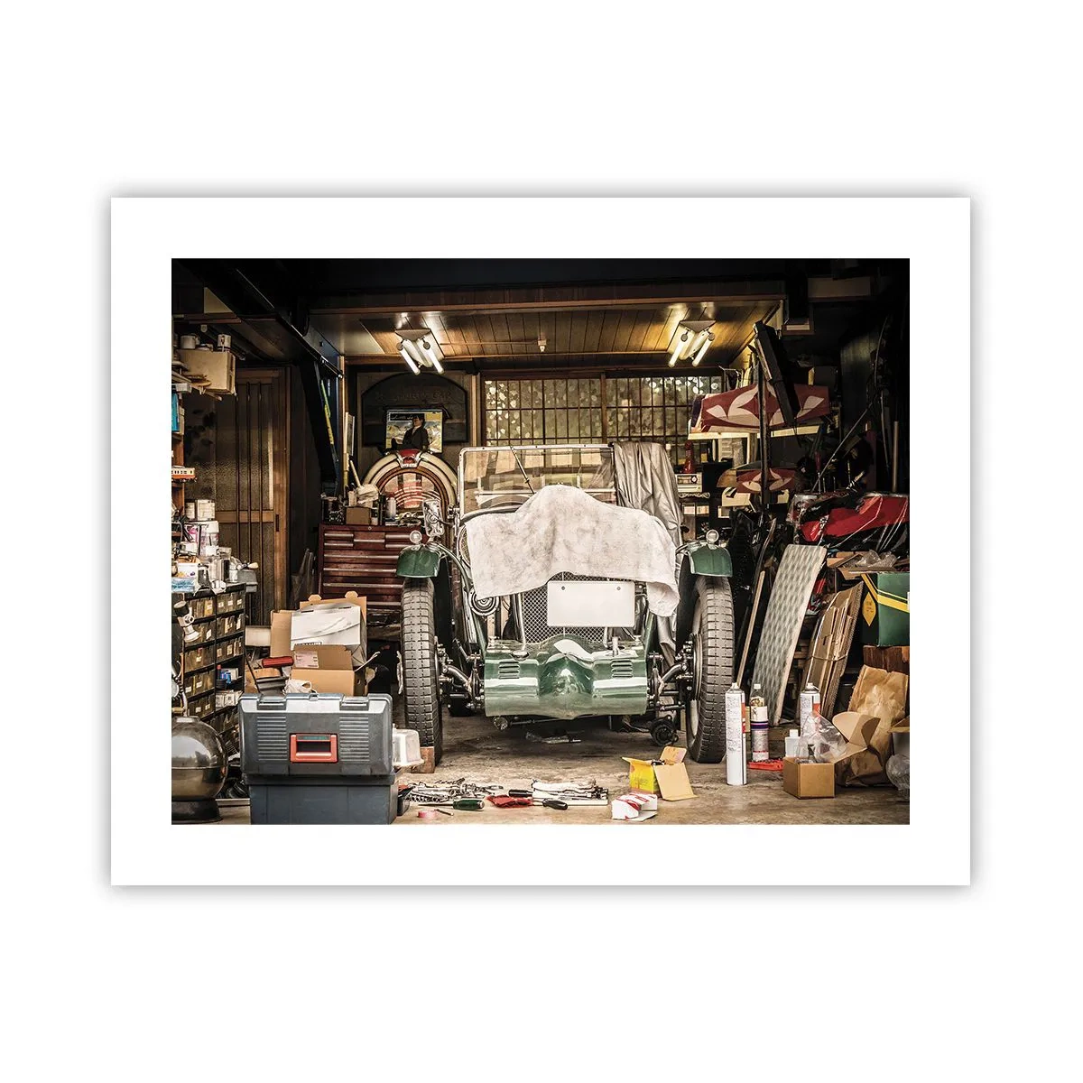 Póster - Volver al pasado - 50x40 cm