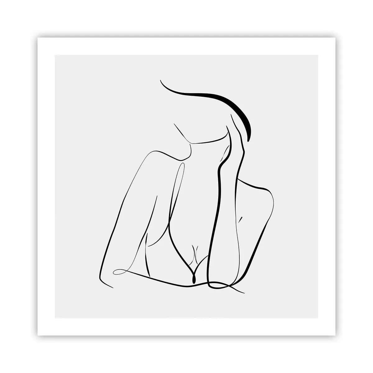Póster - En la ola de sueños - 60x60 cm