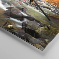 Esfera sin numeración, con rayas