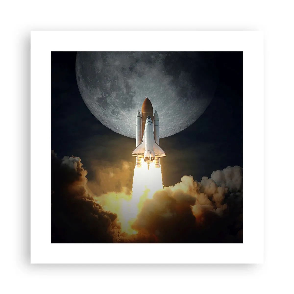 Póster - El comienzo de una aventura sobrenatural - 40x40 cm