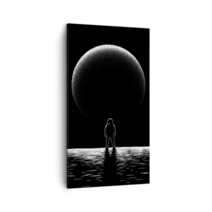 Cuadro sobre lienzo - Impresión de Imagen - Cara a cara - 45x80 cm
