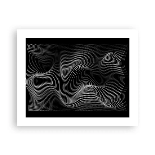 Póster - La danza de la luz en el espacio - 50x40 cm