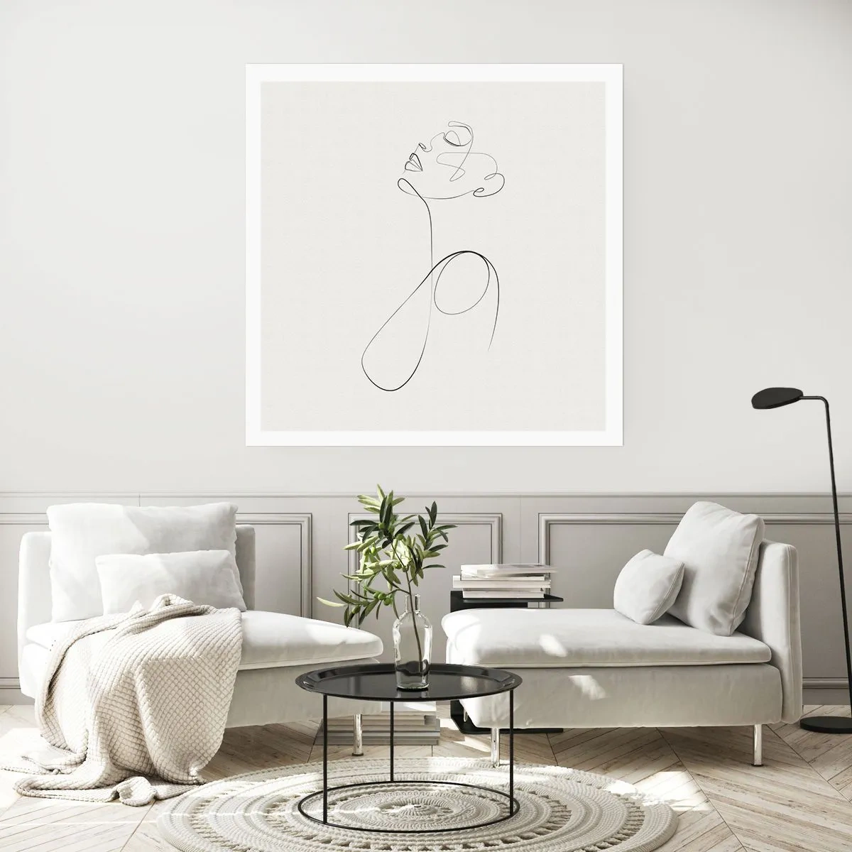 Póster - En el bucle de los sueños - 40x40 cm