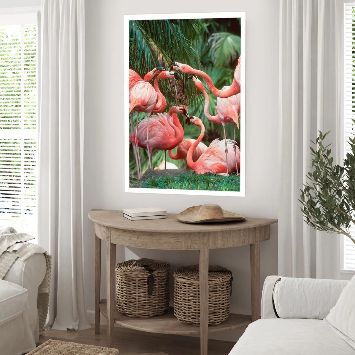 Póster - Cotilleos de la tarde - 70x100 cm