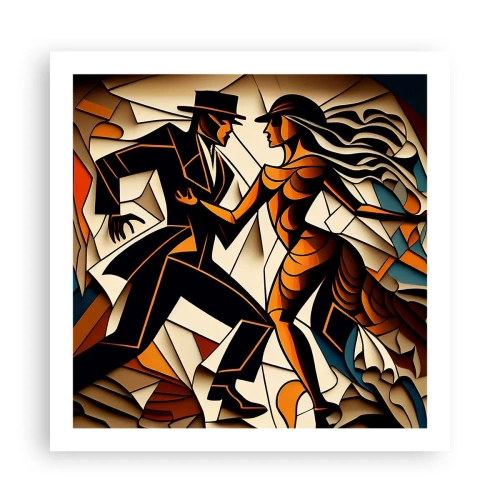 Póster - Danza de pasión - 60x60 cm