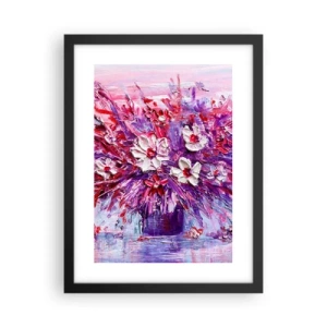 Póster en marco negro - Inocencia y pasión - 30x40 cm