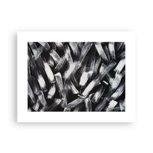 Póster - Abstracción en el espíritu industrial - 40x30 cm