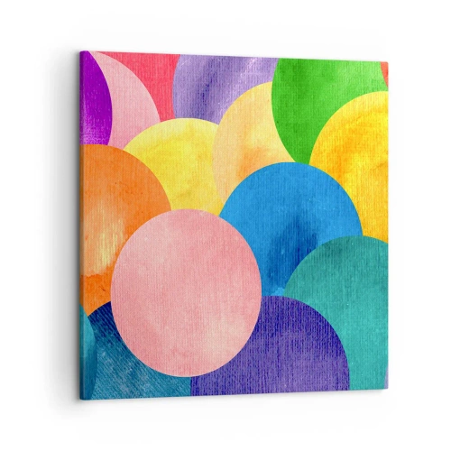 Cuadro sobre lienzo - Impresión de Imagen - La plenitud original de la vida - 50x50 cm