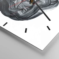 Esfera sin numeración, con rayas