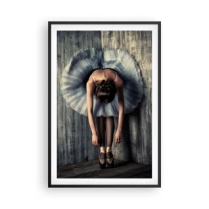 Póster en marco negro - Cuando la música se detiene - 61x91 cm