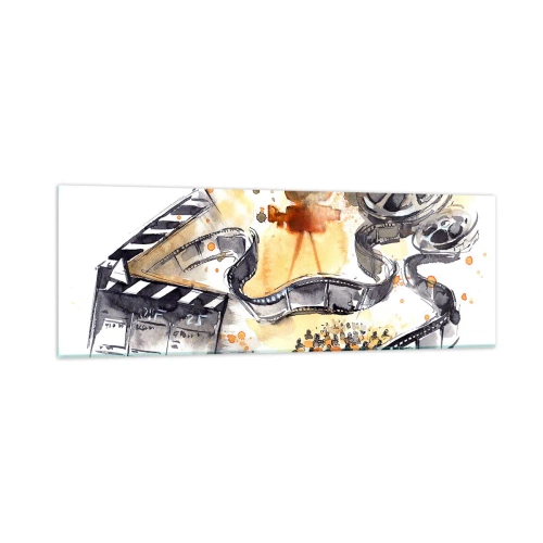 Cuadro sobre vidrio - Impresiones sobre Vidrio - En el país de los sueños - 90x30 cm