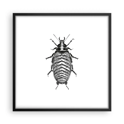 Póster en marco negro - ¡Qué espécimen! - 50x50 cm