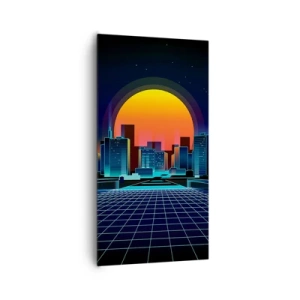 Cuadro sobre lienzo - Impresión de Imagen - ¿Todavía deseas volver a la realidad? - 65x120 cm