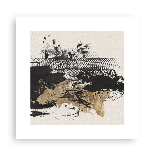 Póster - Composición con pasión - 30x30 cm
