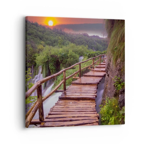 Cuadro sobre lienzo - Impresión de Imagen - Una belleza inimaginable - 30x30 cm