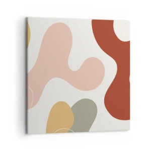 Cuadro sobre lienzo - Impresión de Imagen - La esencia de la pintura - 60x60 cm