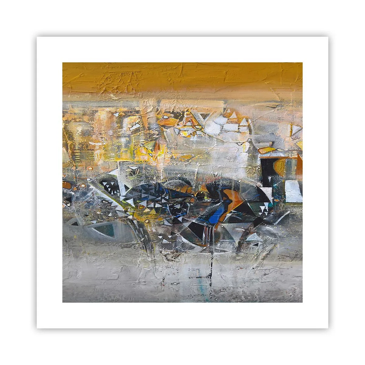 Póster - Todo se pondrá en su sitio - 40x40 cm