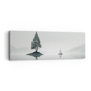 Cuadro sobre lienzo - Impresión de Imagen - Un sueño hecho realidad - 90x30 cm