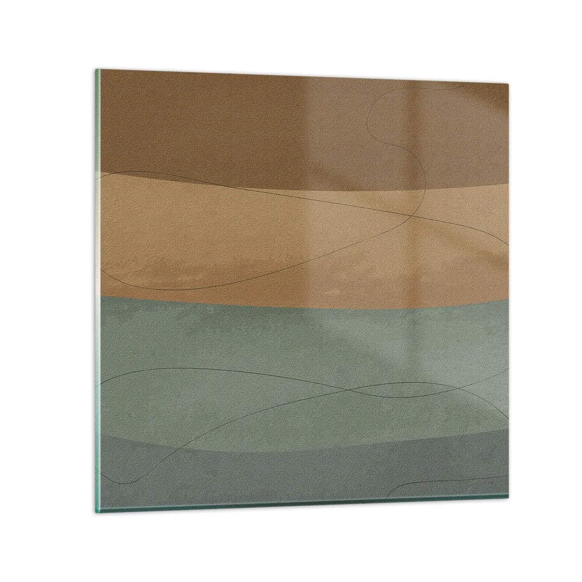 Cuadro sobre vidrio - Impresiones sobre Vidrio - Composición horizontal - 30x30 cm