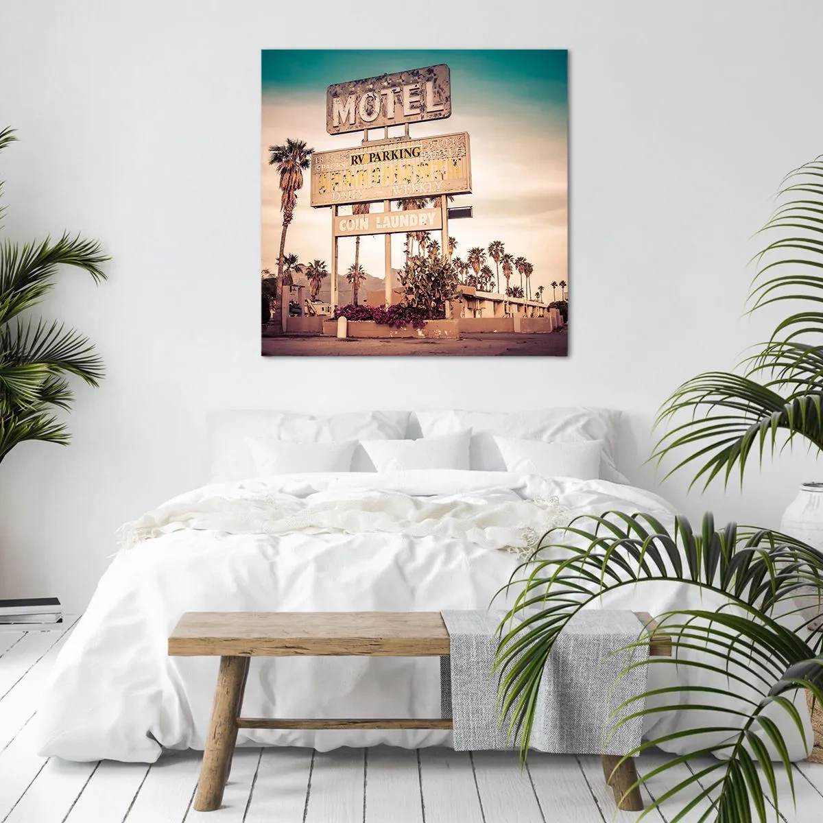 Cuadro sobre lienzo - Impresión de Imagen - El tiempo se detuvo - 40x40 cm