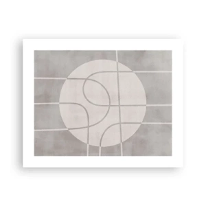 Póster - Circular y rectilíneo - 50x40 cm