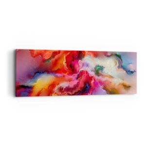 Cuadro sobre lienzo - Impresión de Imagen - Cómo atrapar los sueños: el humo - 90x30 cm